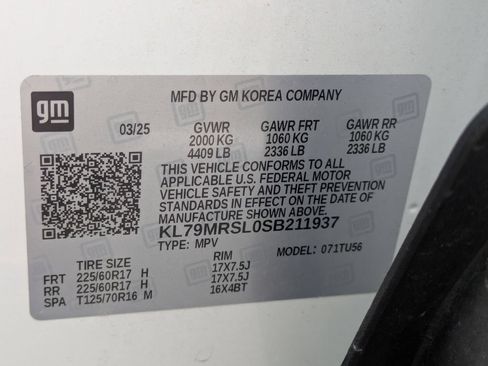 Used 2025 Chevrolet TrailBlazer LT AWD/4WD image 33