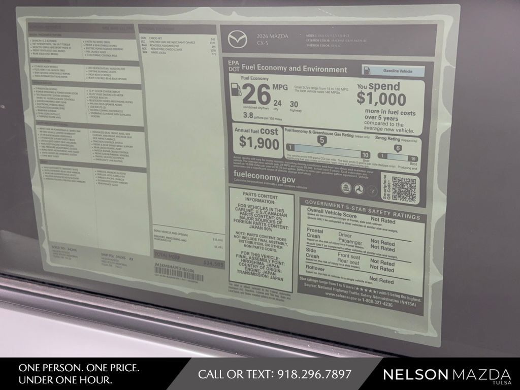 New 2026 MAZDA CX-5 Select AWD/4WD image 16