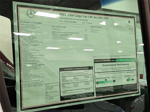 New 2025 Mercedes-Benz Sprinter 2500 image 23
