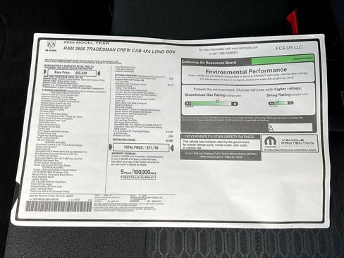New 2025 RAM 3500 Tradesman image 13
