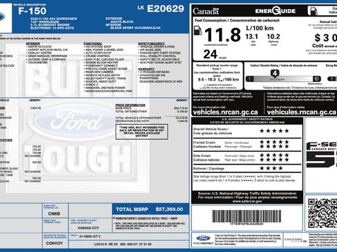 Used 2020 Ford F150 XLT w/ Equipment Group 302A Luxury image 9
