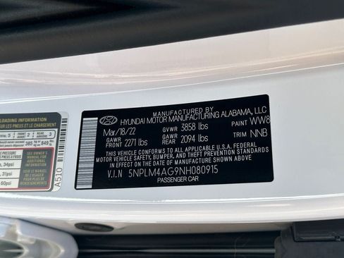 Used 2022 Hyundai Elantra SEL w/ Cargo Package FWD image 35