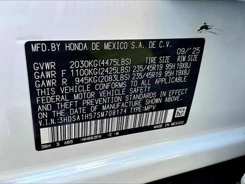Certified 2025 Acura ADX A-Spec FWD image 23