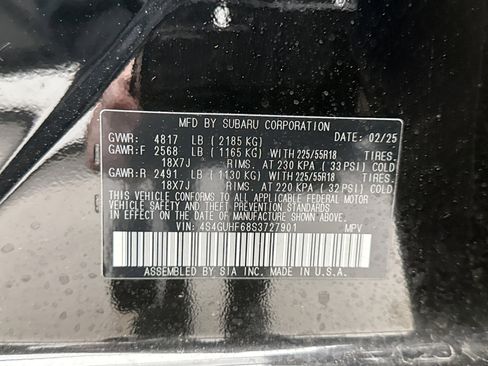 Used 2025 Subaru Crosstrek 2.5i Sport w/ Crosstrek Mirror Package image 24