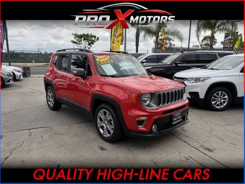 Used 2020 Jeep Renegade Limited w/ UConnect 8.4 Nav Group FWD image 1