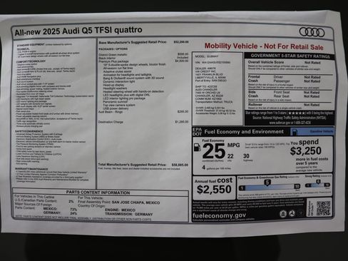 Used 2025 Audi Q5 Premium Plus image 9