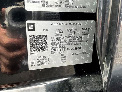 Used 2020 Chevrolet Silverado 1500 Custom w/ Custom Value Package image 12