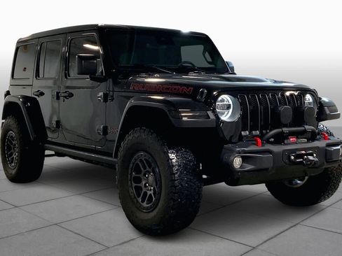 Used 2022 Jeep Wrangler Unlimited Rubicon w/ Steel Bumper Group image 2