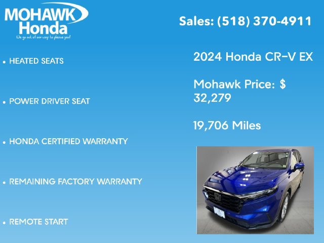 Certified 2024 Honda CR-V EX image 16