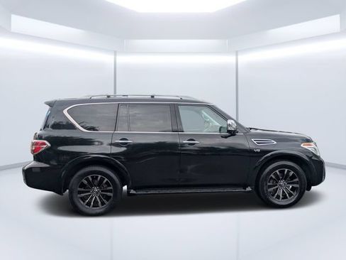 Used 2019 Nissan Armada Platinum w/ Captain's Chairs Package RWD image 2