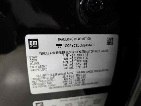 Used 2021 Chevrolet Silverado 1500 Custom Trail Boss w/ Safety Confidence Package image 29