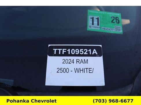 Used 2024 RAM 2500 Tradesman w/ Chrome Appearance Group image 36
