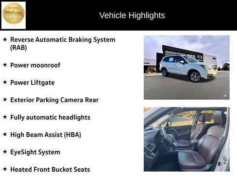 Used 2017 Subaru Forester 2.5i Touring image 13