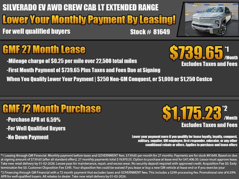 New 2026 Chevrolet Silverado EV LT w/ Premium Package image 2