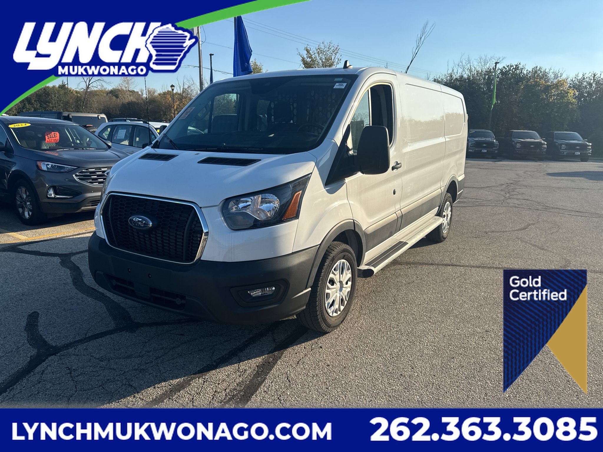 Certified 2025 Ford Transit 250 Low Roof w/ Exterior Upgrade Package RWD image 1