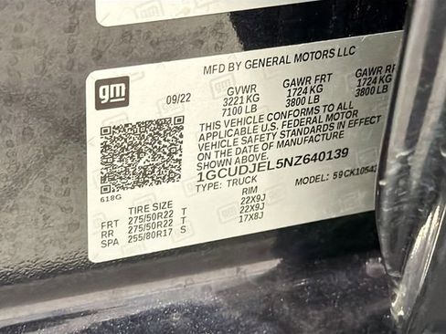 Certified 2022 Chevrolet Silverado 1500 High Country image 28