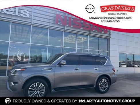 Certified 2024 Nissan Armada SL w/ Captain's Chairs Package image 1