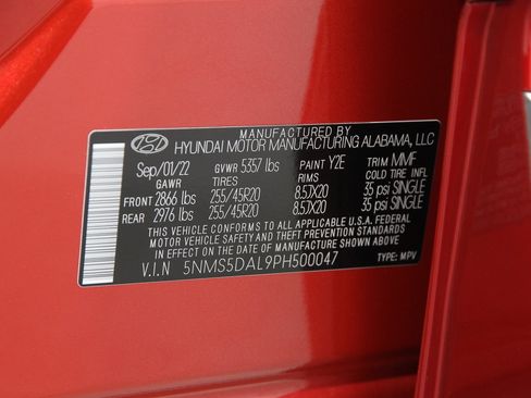 Certified 2023 Hyundai Santa Fe Calligraphy image 23