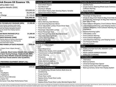 Used 2022 Buick Encore GX Essence w/ Advanced Technology Package FWD image 7