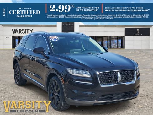 Certified 2023 Lincoln Nautilus Reserve w/ Monochromatic Package AWD/4WD image 1