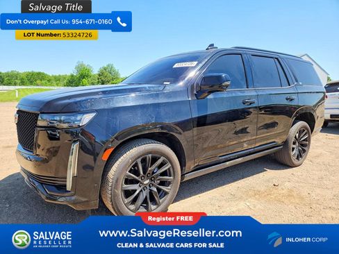 Used 2022 Cadillac Escalade Sport Platinum w/ LPO, ONYX Package AWD/4WD image 1