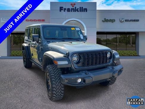Used 2025 Jeep Wrangler Unlimited Sport AWD/4WD image 1