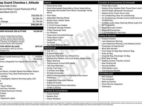 Used 2021 Jeep Grand Cherokee L Laredo image 39