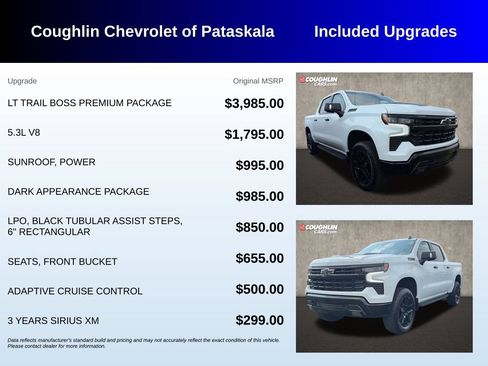 Used 2026 Chevrolet Silverado 1500 LT Trail Boss w/ LT Trail Boss Premium Package AWD/4WD image 3