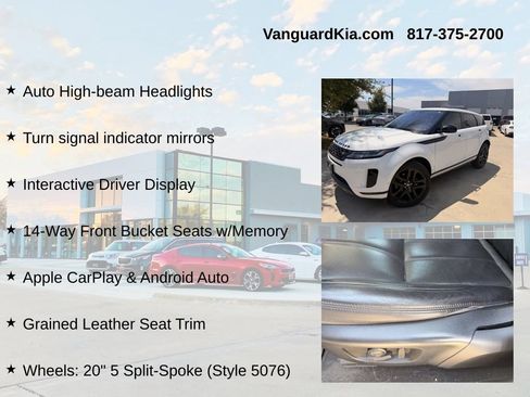 Used 2020 Land Rover Range Rover Evoque SE AWD/4WD image 12