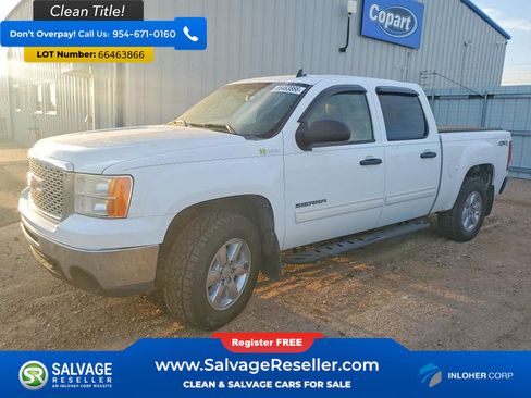 Used 2010 GMC Sierra 1500 4x4 Crew Cab Hybrid image 1