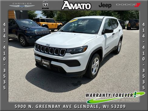 Used 2023 Jeep Compass Sport AWD/4WD image 1