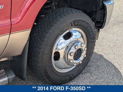 Used 2014 Ford F350 Lariat w/ Chrome Package AWD/4WD image 13