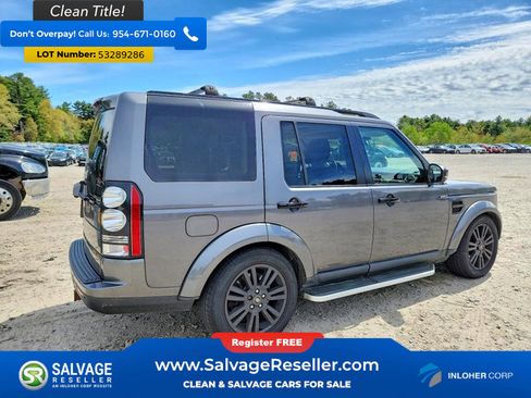 Used 2016 Land Rover LR4 HSE AWD/4WD image 4