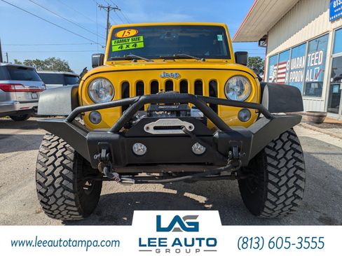 Used 2015 Jeep Wrangler Unlimited Rubicon w/ Connectivity Group image 2