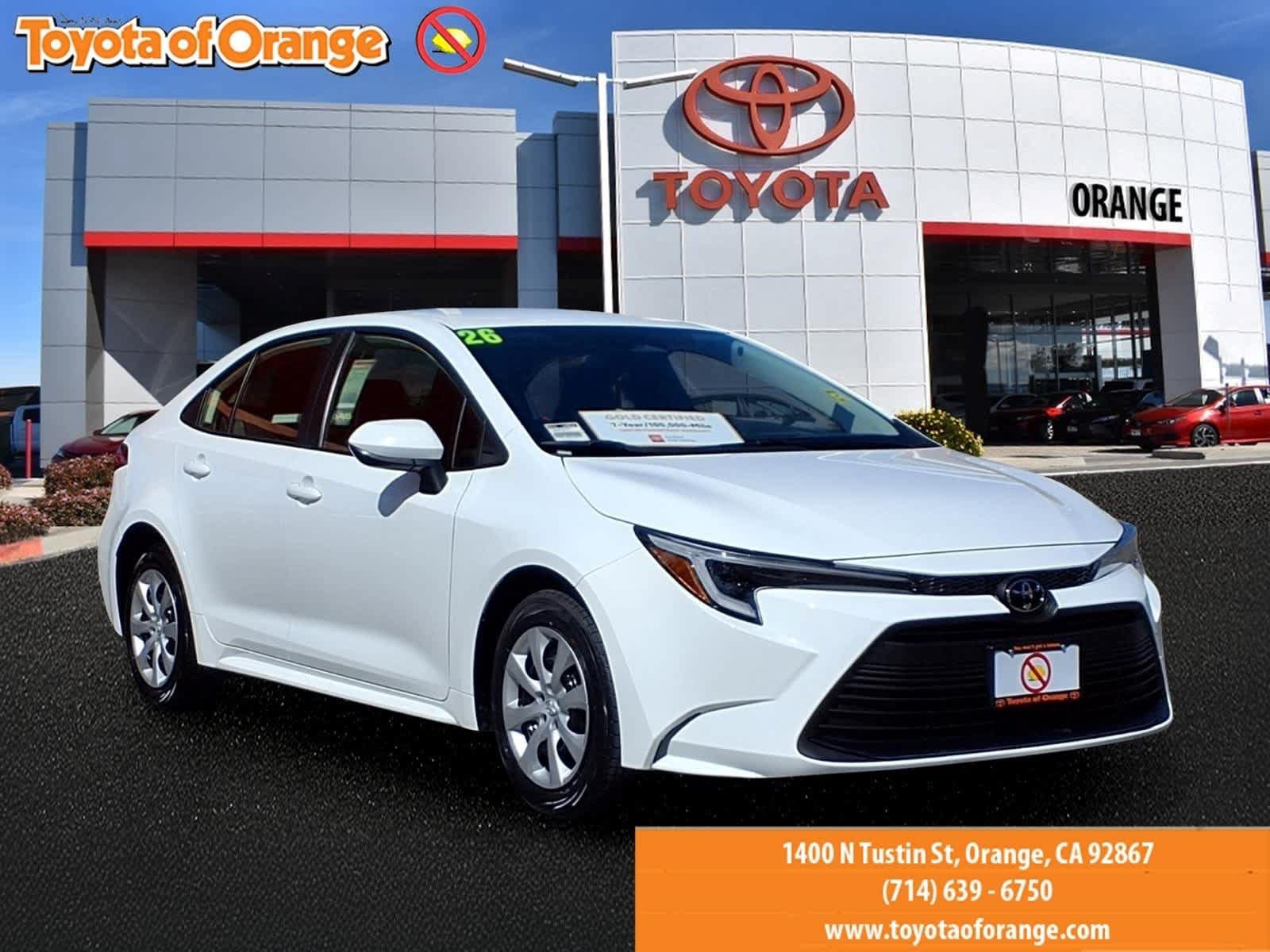 Certified 2026 Toyota Corolla LE FWD image 1