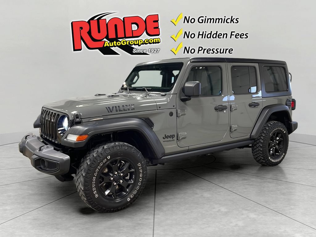 Used 2022 Jeep Wrangler Unlimited Sport AWD/4WD image 1