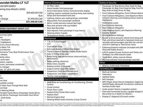 Certified 2023 Chevrolet Malibu LT FWD image 6