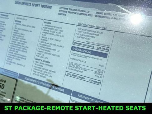 New 2026 Buick Envista Sport Touring image 5