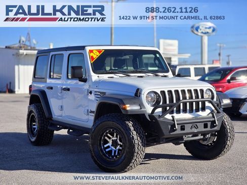Certified 2020 Jeep Wrangler Unlimited Sport image 1
