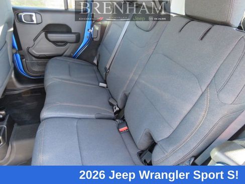 New 2026 Jeep Wrangler Sport S image 12
