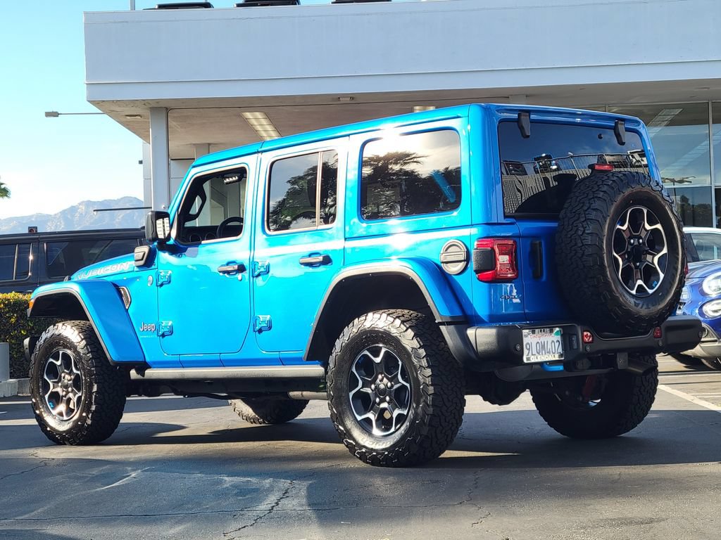 Used 2023 Jeep Wrangler Unlimited Rubicon 4xe w/ Steel Bumper Group AWD/4WD image 2