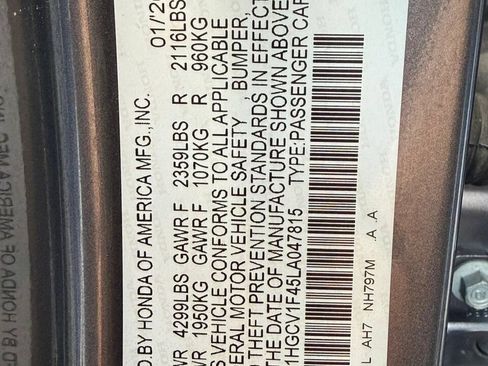 Used 2020 Honda Accord EX image 28