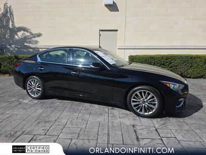 Certified 2023 INFINITI Q50 Luxe w/ Cargo Package