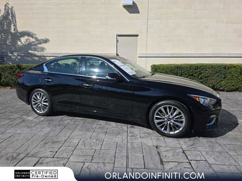 Certified 2023 INFINITI Q50 Luxe w/ Cargo Package image 1