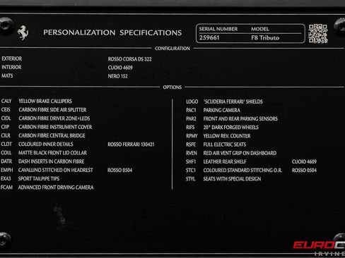 Used 2021 Ferrari F8 Tributo RWD image 11