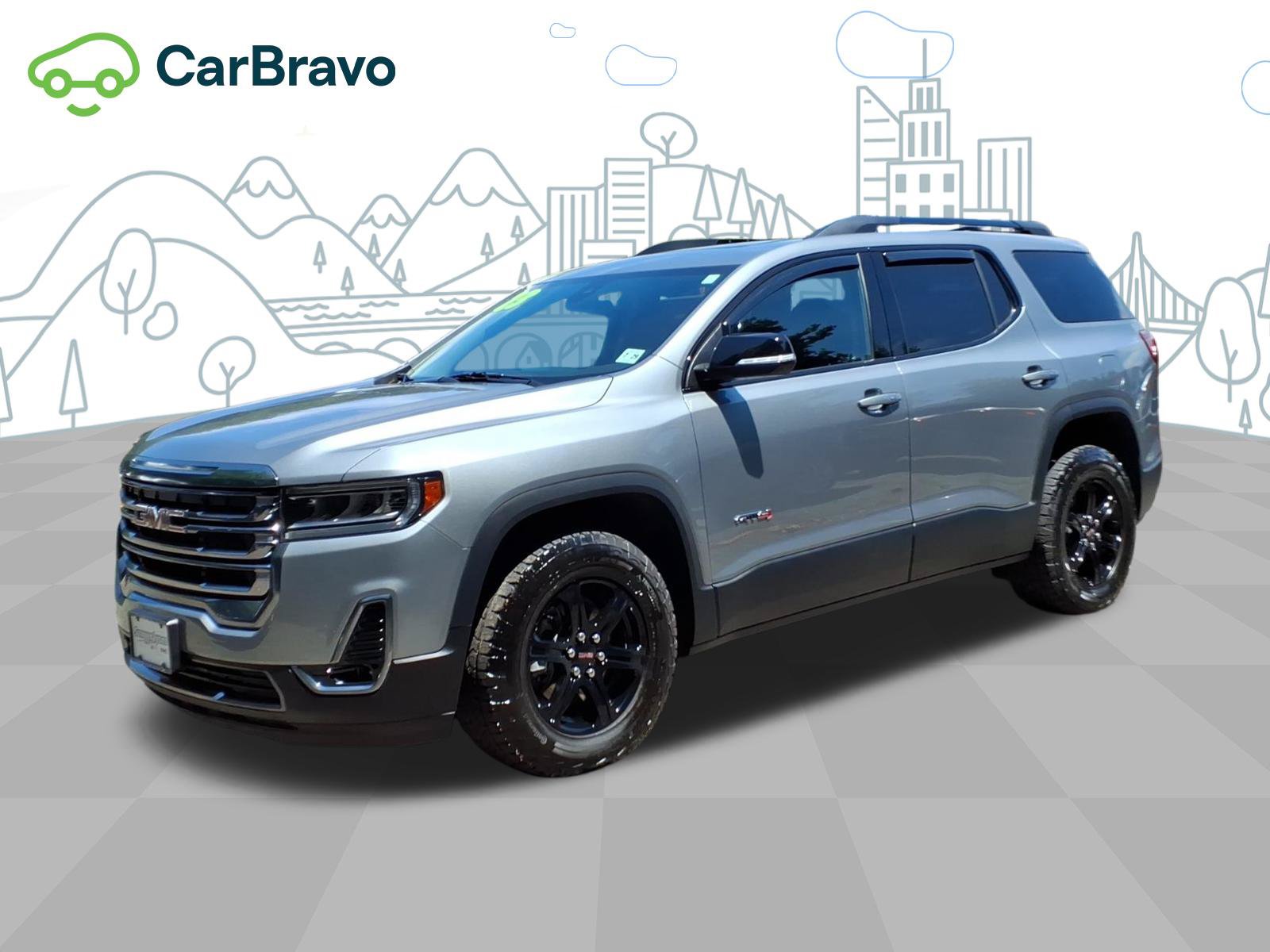 Certified 2023 GMC Acadia AT4 w/ LPO, Floor Liner Package AWD/4WD image 1