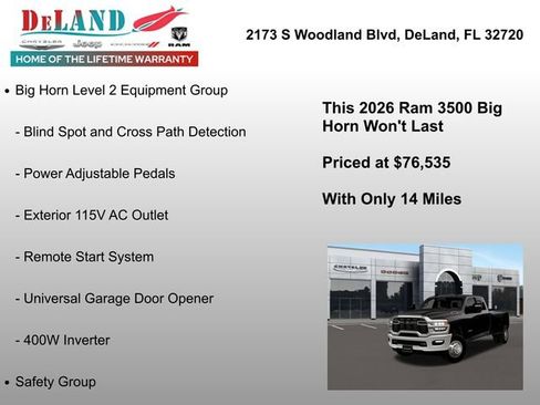 New 2026 RAM 3500 Big Horn image 30