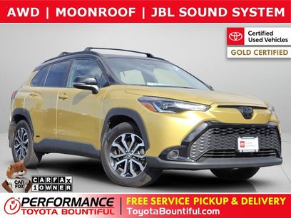 Used 2024 Toyota Corolla Cross AWD Hybrid w/ Moonroof Package