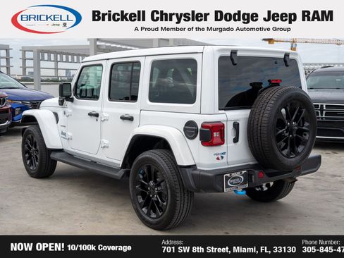 Used 2022 Jeep Wrangler Unlimited Sahara 4xe w/ Cold Weather Group image 7