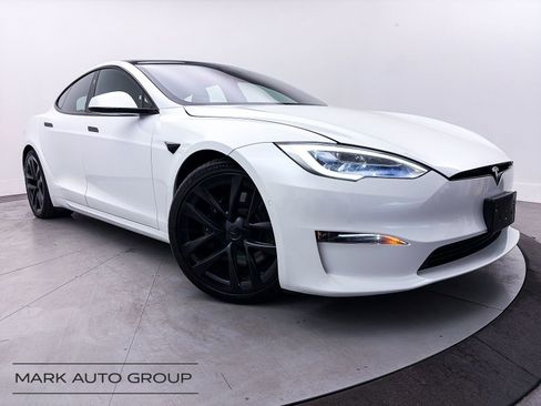 Used 2021 Tesla Model S Plaid AWD/4WD image 1